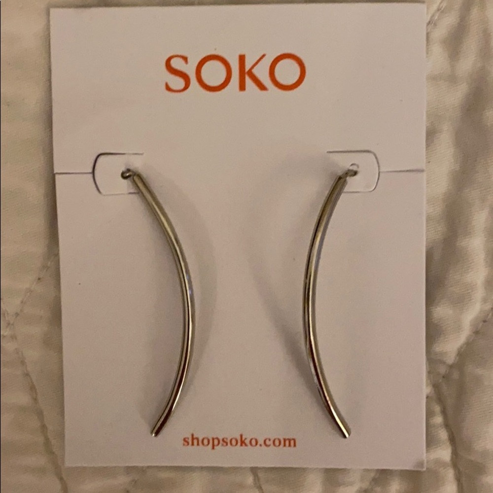 COPY - Silver dangle earrings